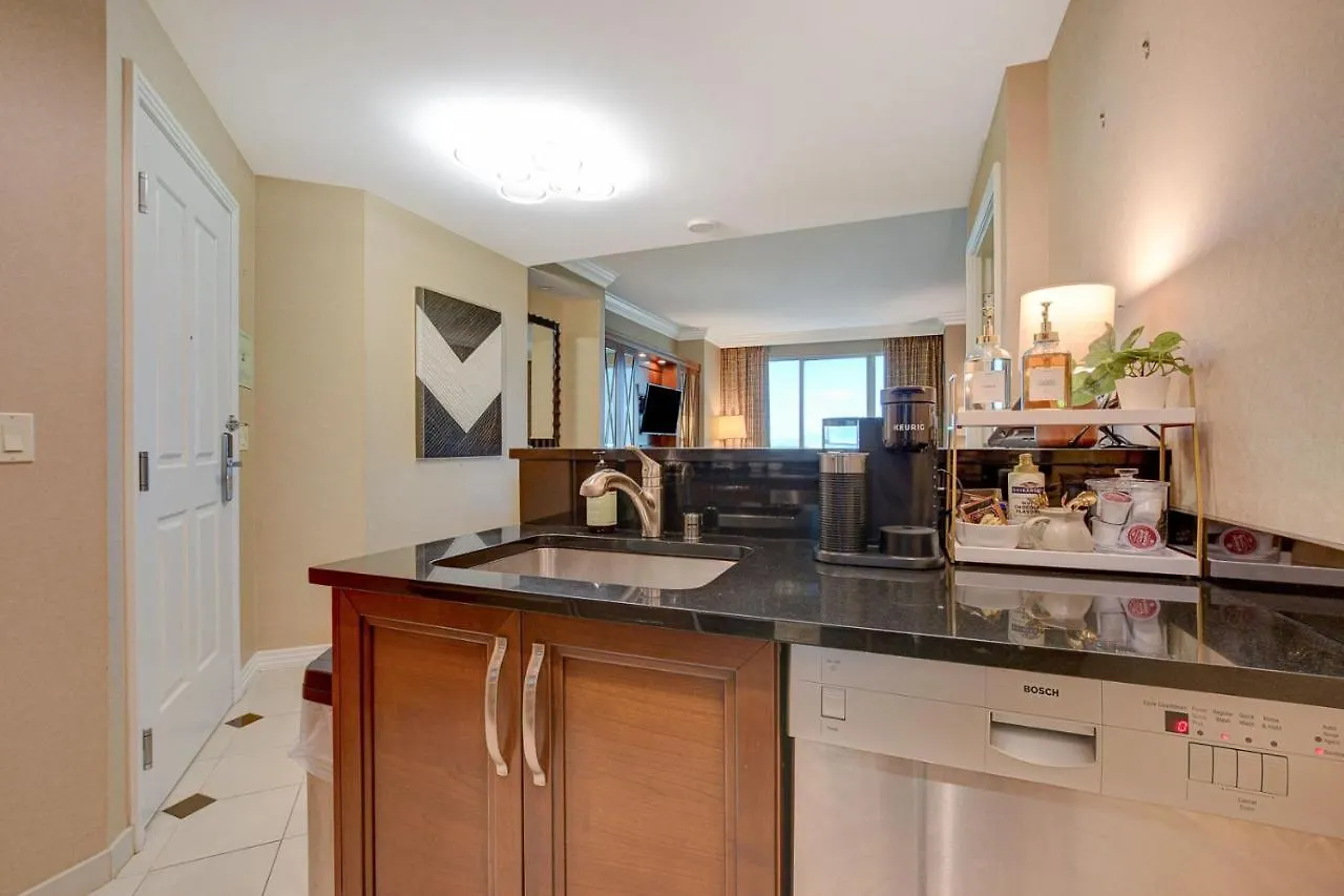 Mgm Signature Upgraded 1Bd/2Bth Suite W/Balcony Las Vegas Lägenhetshotell